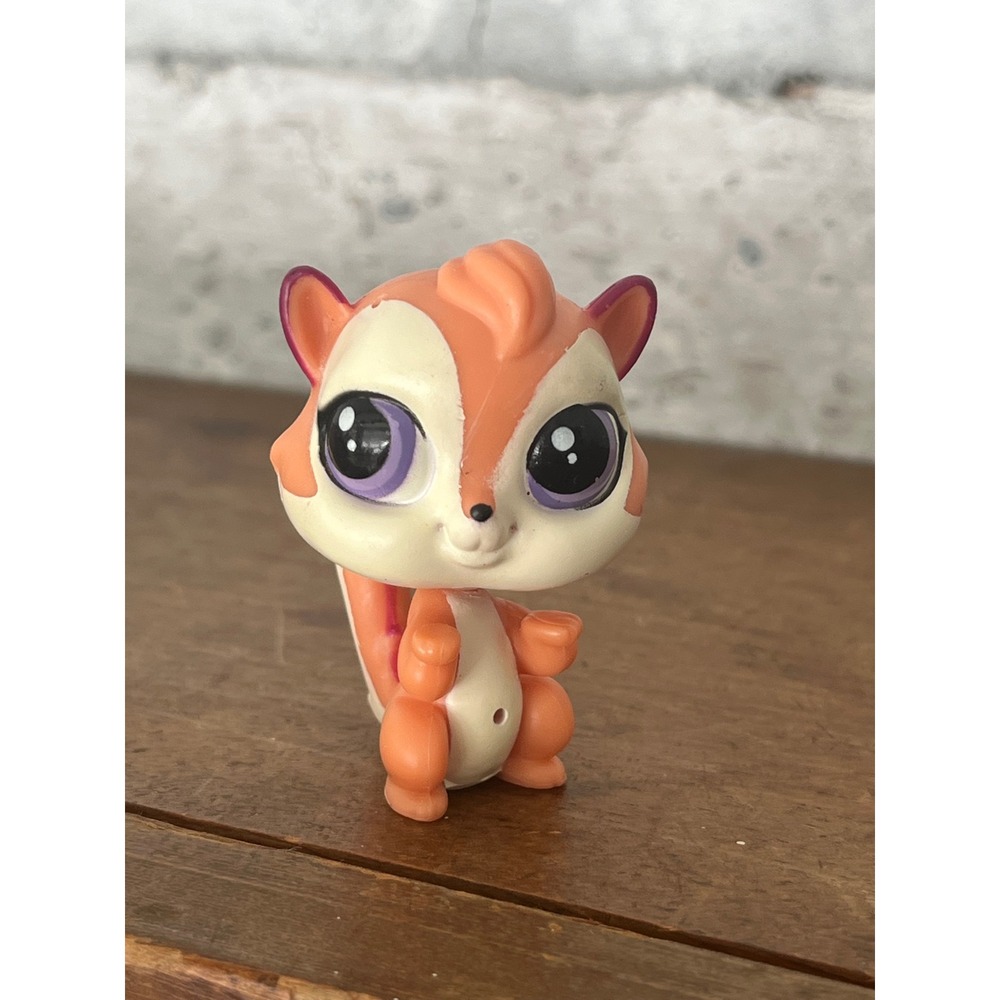 Littlest Pet Shop LPS‎ Morey Chesterfield Orange Chipmunk #3743